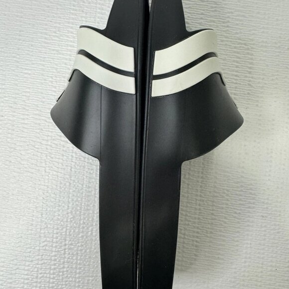 Vivienne Westwood Melissa Anglomania Black White Beach Slides Sandals US SIZE 7 - Picture 6 of 8